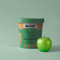 Zmrzlina pre psy Fürree Ice cream Apple, 60g