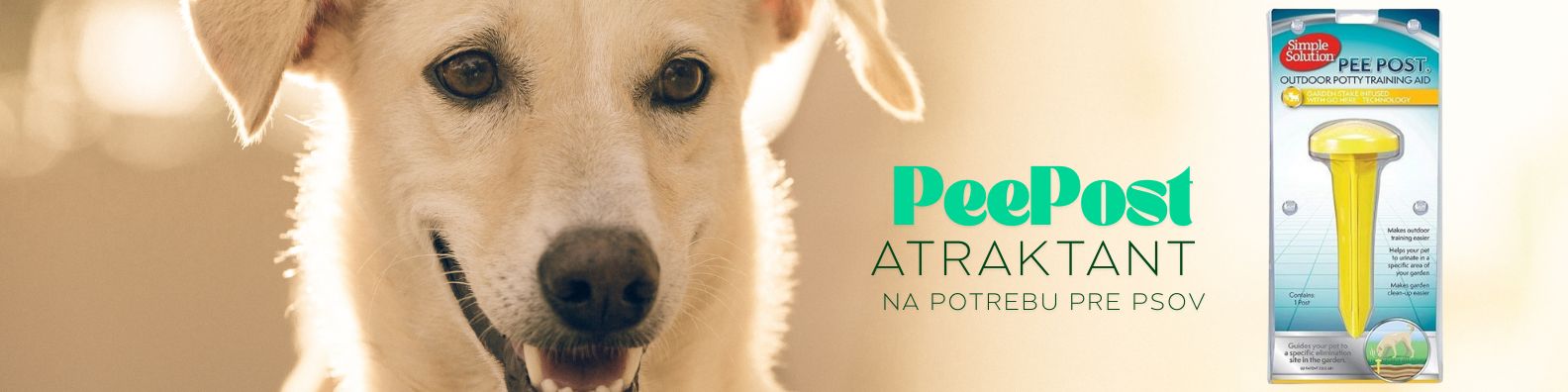 PeePost atraktant na potrebu pre psov